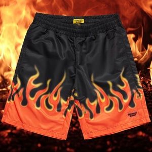 Chinatown Market flame 🔥 emoji shorts 🩳